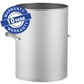 MERIDA STELLA adjustable under-counter waste bin, capacity 30 l, matt steel